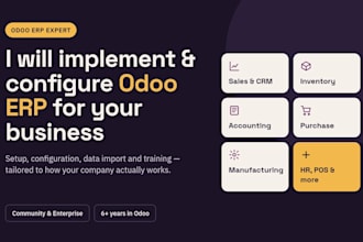 implement and configure odoo erp for your business