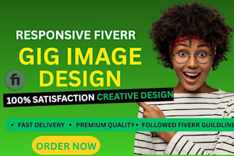 design clickable gig picture fiverr gig image and gig cover