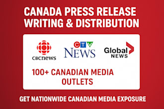 craft powerful canada press release for brand visibility and nationwide exposure