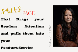 write a persuasive sales page