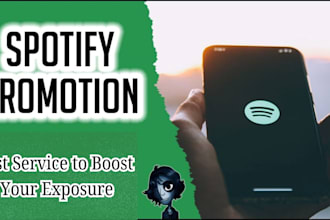 do organic spotify album and track promotion for lofi and amapiano music
