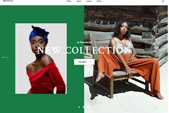 design fashion retail website