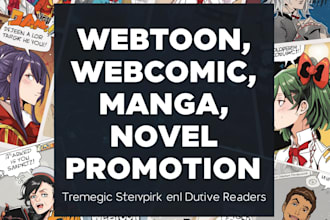boost your webtoon, manga, or novel engagement with real active readers