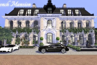 design ultra realistic sims 4 mansions and dream builds