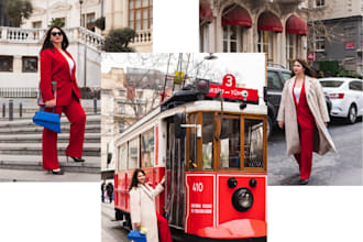 create a beautiful photoshoot for you in istanbul