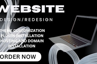 design and redesign a responsive website