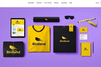 design a minimalist logo, brand identity and complete branding kit