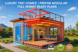 design luxury tiny homes and prefab modular plans  USA and canada