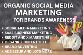 do social media marketing to promote website brand on reddit ecommerce saas
