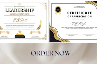 design vintage style diploma certificate award certificate or custom certificate