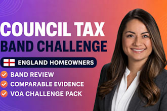 prepare your council tax band voa challenge evidence for a home in england