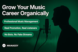 manage and promote your music career for real organic growth