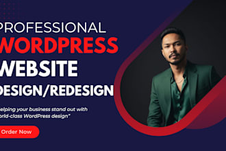 be your mobile friendly and custom wordpress web developer