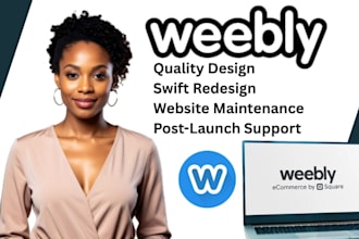 design or redesign a weebly website for booking, e commerece or non profit