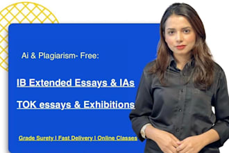 assist you with all form of ib extended essays and sl, hl ia