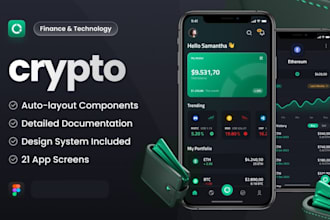 develop fintech app, payment app, finance app, investment app, crypto wallet app