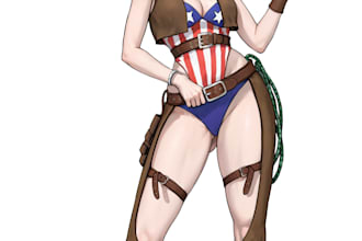 draw hot your character