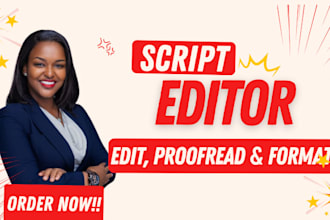 be script editor, script doctor, script coverage, screenplay editor, proofreader