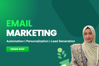 set up and manage professional email marketing automation and personaliza
