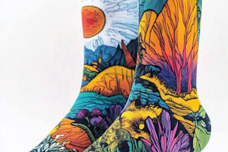 design unique and custom socks design for your brand
