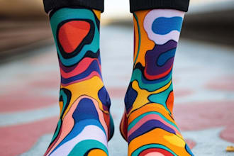 design unique socks design and custom socks