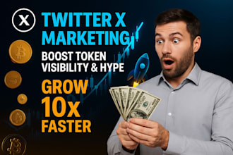 do twitter x marketing to boost your token visibility and hype for 100x growth