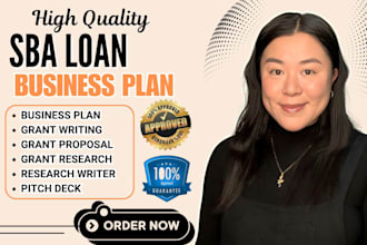 do sba loan business plan grant writing proposal application research writer