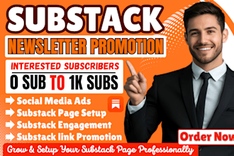 do organic substack promotion, substack newsletter growth, substack subscribers
