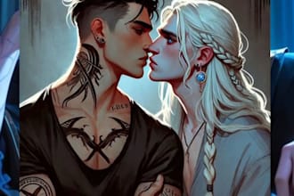 do custom gay ya romance book cover art smut dark mafia kdp ebook cover design