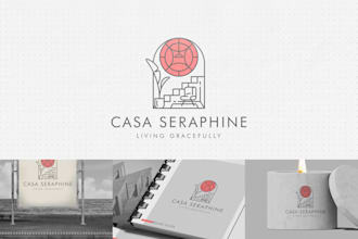 do a luxury minimalist logo design for your business