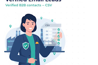 build verified industrial b2b email lists