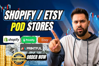 print on demand,shopify pod store, etsy pod store, apliiq on printify, printiful