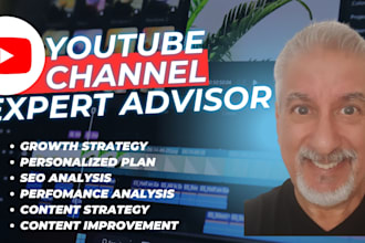 create or optimize your youtube channel with a personalized growth strategy