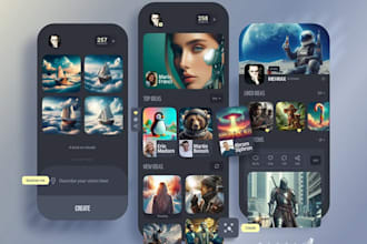 create an ai image generator app, ai image app, ai image editing