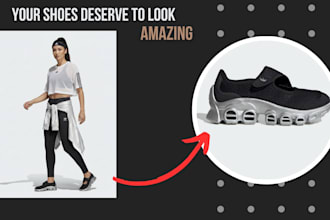 realistic ai foot model photos for shoes, sneakers, boots