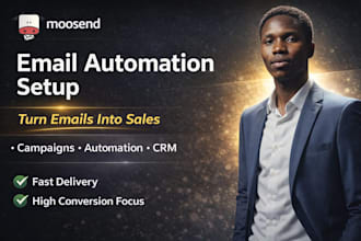 moosend email marketing, automation, template newsletters and campaigns setup