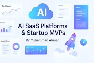 build complete ai saas platforms and startup mvps