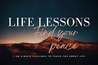 be your life coach and accountability coach, personal development coach
