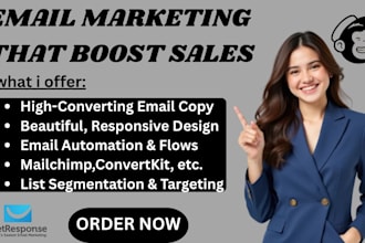 design brevo email marketing campaign email template and landing page