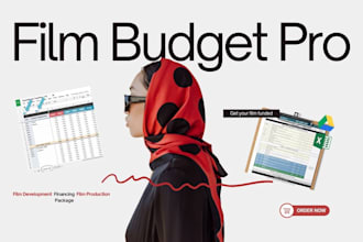 provide film budget and financing plan service