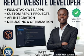 develop a replit saas mvp business website or ai web app