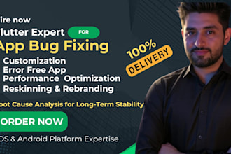 fix bugs and perform performance optimization for your flutter app