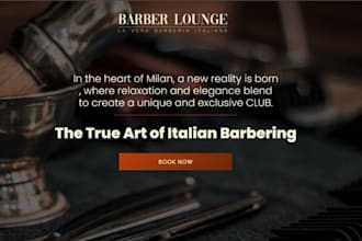 design squarespace hair salon website barber shop stylist  business website