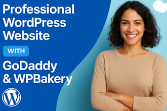 do godaddy, gutenberg, wpbakery wordpress website, hostinger wordpress website