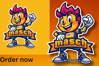 design 3d mascot or cartoon logo for gaminng esports, twitch
