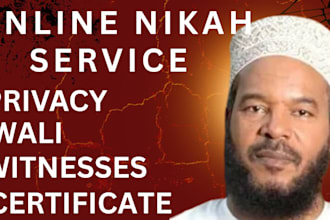 be your imam to officiate your shariah compliant nikah