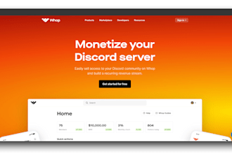 setup paid premium membership discord server with whop