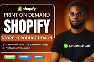setup print on demand shopify store, shopify print on demand