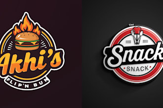 design sweets, chocolate, candy, cupcake, fast food restaurant logo