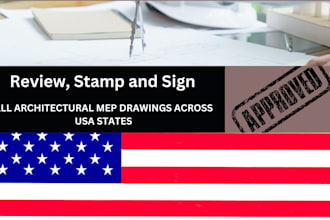 signed and stamped your architectural drawings for permit submission